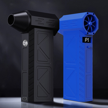 Ručni turbinski ventilator za kampiranje — bežični, 7.4V, 50W, usisavanje 11000Pa; rasvjeta i čišćenje prašine