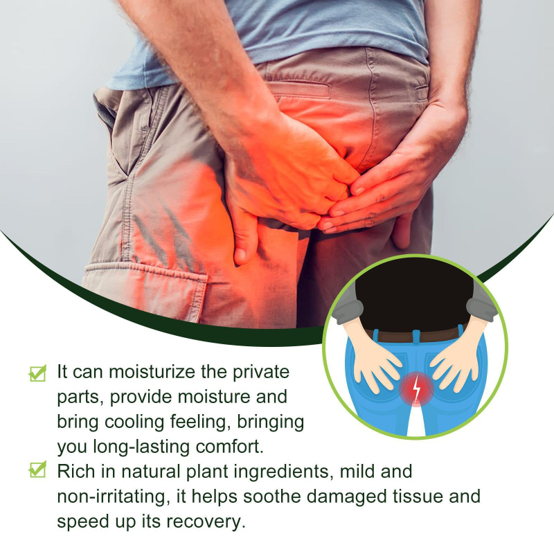 EELHOE Augu izcelsmes hemoroīdu kopšana – Perianālas zonas kopšana ar augu ekstraktiem, augu smarža, universāls ādas tips, normāla specifikācija