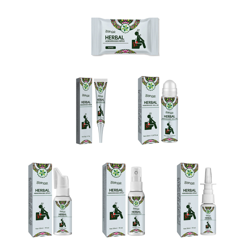 EELHOE Augu izcelsmes hemoroīdu kopšana – Perianālas zonas kopšana ar augu ekstraktiem, augu smarža, universāls ādas tips, normāla specifikācija