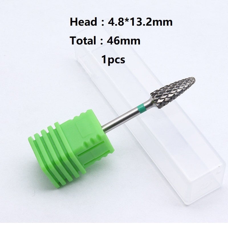 HLWG glava za šlifanje noktiju od volfram čelika s križnim zubima, ogledni završetak