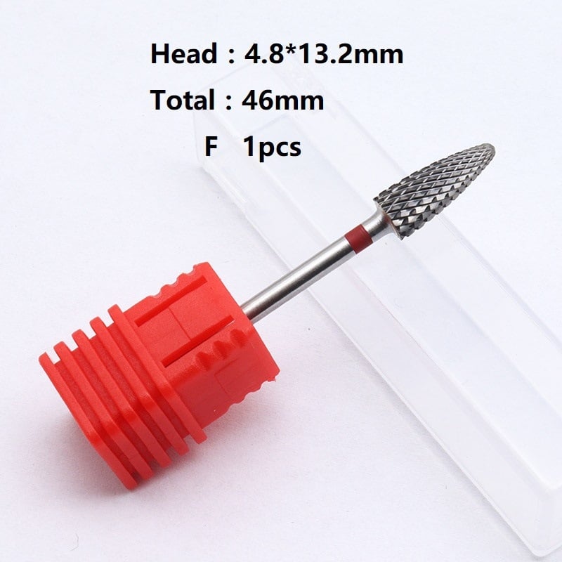 HLWG glava za šlifanje noktiju od volfram čelika s križnim zubima, ogledni završetak