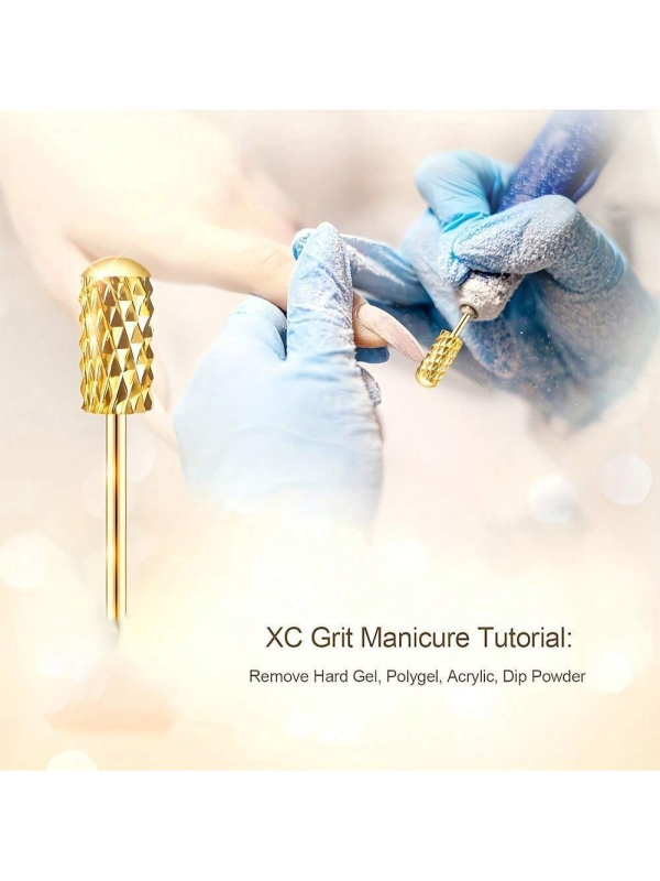 Volframa tērauda cilindriskā kupola veida slīpēšanas galva nagu noņemšanai un pedikīram — nagu virsmas pulēšanas instruments, OEM nomaiņa, tīrais saturs 6.7