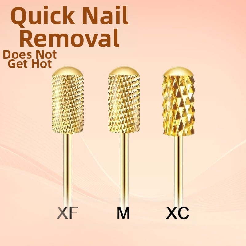 Volframa tērauda cilindriskā kupola veida slīpēšanas galva nagu noņemšanai un pedikīram — nagu virsmas pulēšanas instruments, OEM nomaiņa, tīrais saturs 6.7