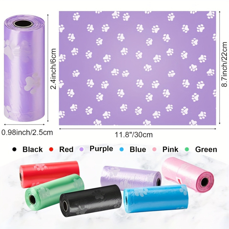 Jednokratne vrećice za pseće izmeti – plastične vrećice za otpad za pse; Materijal: polipropilen, polietilen; Za pse; Izvozna ekskluzivna opskrba