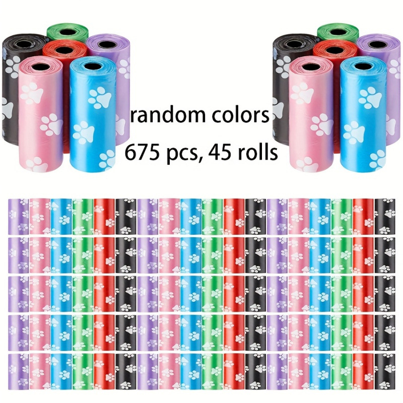 Jednokratne vrećice za pseće izmeti – plastične vrećice za otpad za pse; Materijal: polipropilen, polietilen; Za pse; Izvozna ekskluzivna opskrba