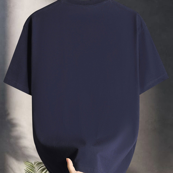 Vīriešu T-krekls no 100% kokvilnas ar automašīnas motīvu – īsas piedurknes, apaļš kakla izgriezums, ikdienas stils