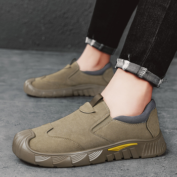 Slip-on kurpes ar biezu EVA zoli, pretslīdēšana, ar zemu augšdaļu, auduma augšdaļa, elpojošas