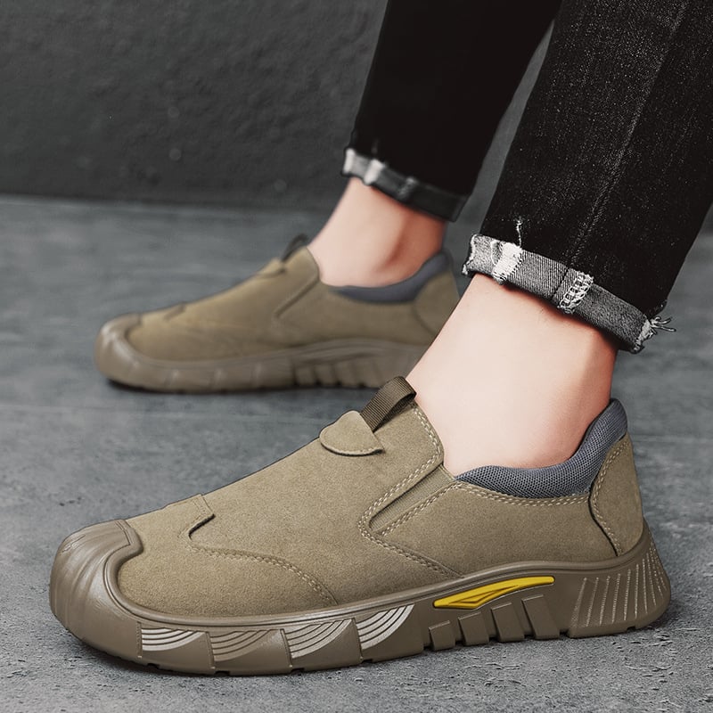 Slip-on cipele s debelim EVA đonom, protuklizne, niski profil, platneni gornji dio, prozračne