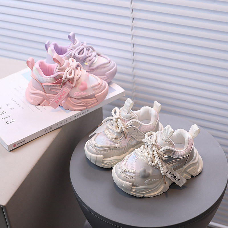 Bērnu elpojošas rudens sporta kurpes, unisex, augšdaļa no sintētiskās ādas, gumijas zole, sprādzes aizdare, izturīgas