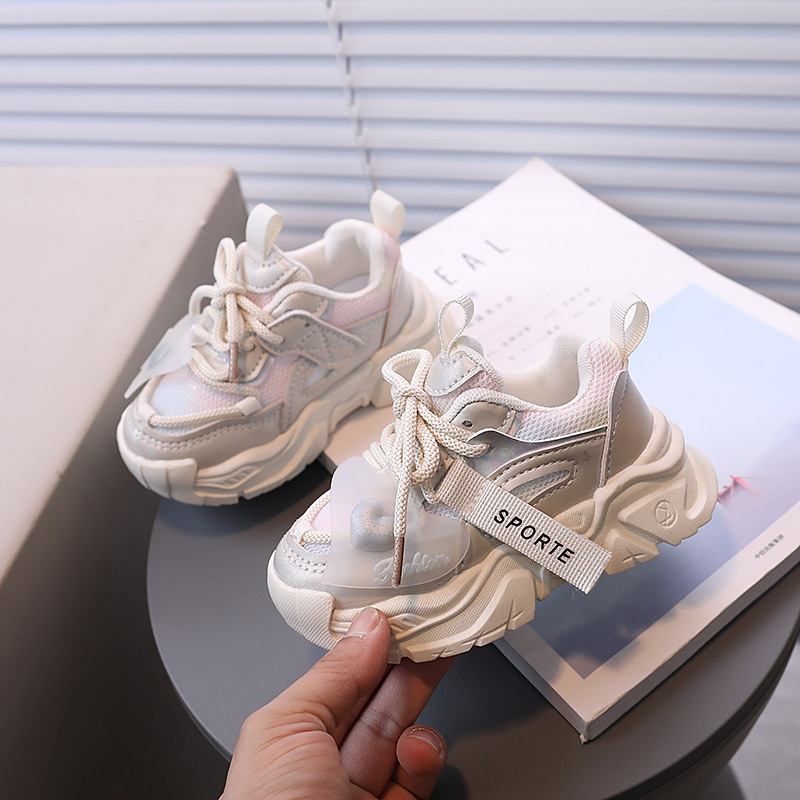 Bērnu elpojošas rudens sporta kurpes, unisex, augšdaļa no sintētiskās ādas, gumijas zole, sprādzes aizdare, izturīgas