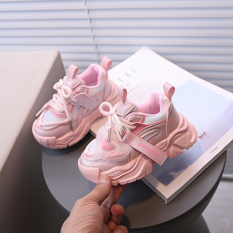 Bērnu elpojošas rudens sporta kurpes, unisex, augšdaļa no sintētiskās ādas, gumijas zole, sprādzes aizdare, izturīgas