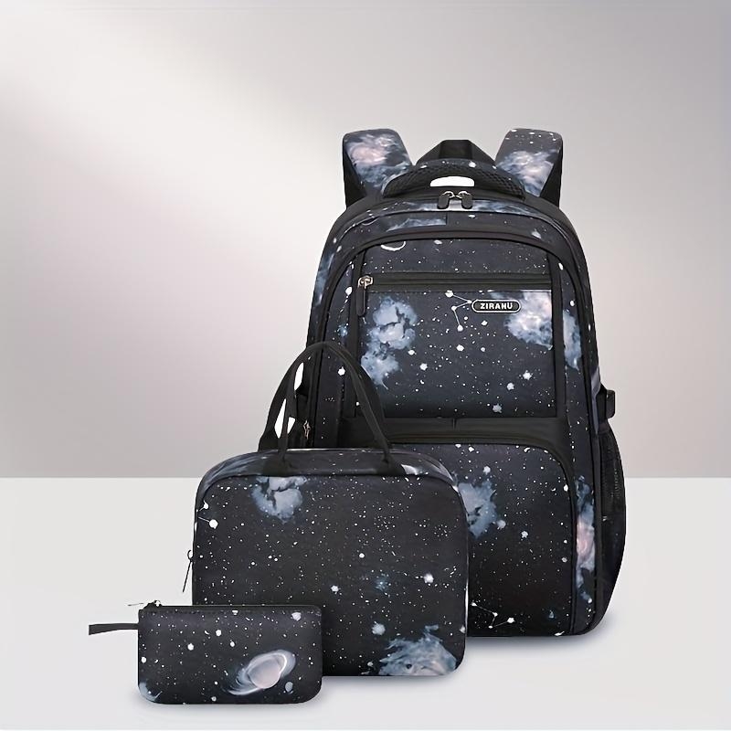 Mugursoma no PU materiāla, zvaigžņotā debess dizains, biznesa ceļojumiem, viegls un saliekams