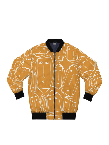 Vīriešu sporta jaka ar druku, rāvējslēdzējs, poliesteris, brīva piegriezuma, garas piedurknes