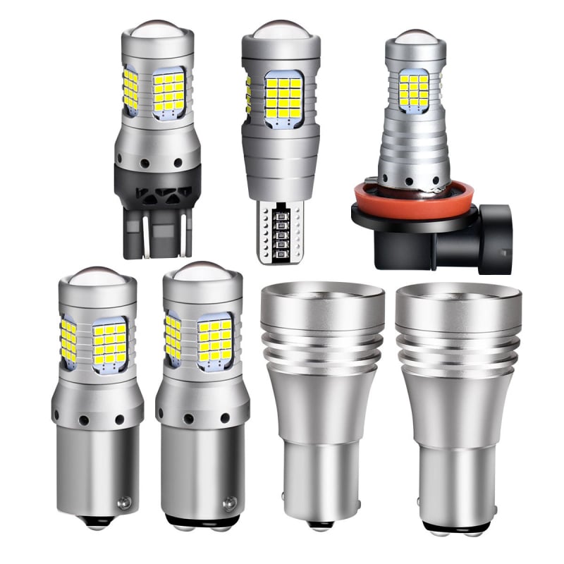 LED φανάρι ομίχλης αυτοκινήτου H8/H11 1156/1157 T15, 12-24V, 3000LM, 6000K, Αλουμινίου κράμα