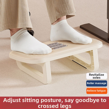 Darba galda kāju pedālis zem galda, mūsdienīgs minimālisks kāju balsts pieaugušajiem