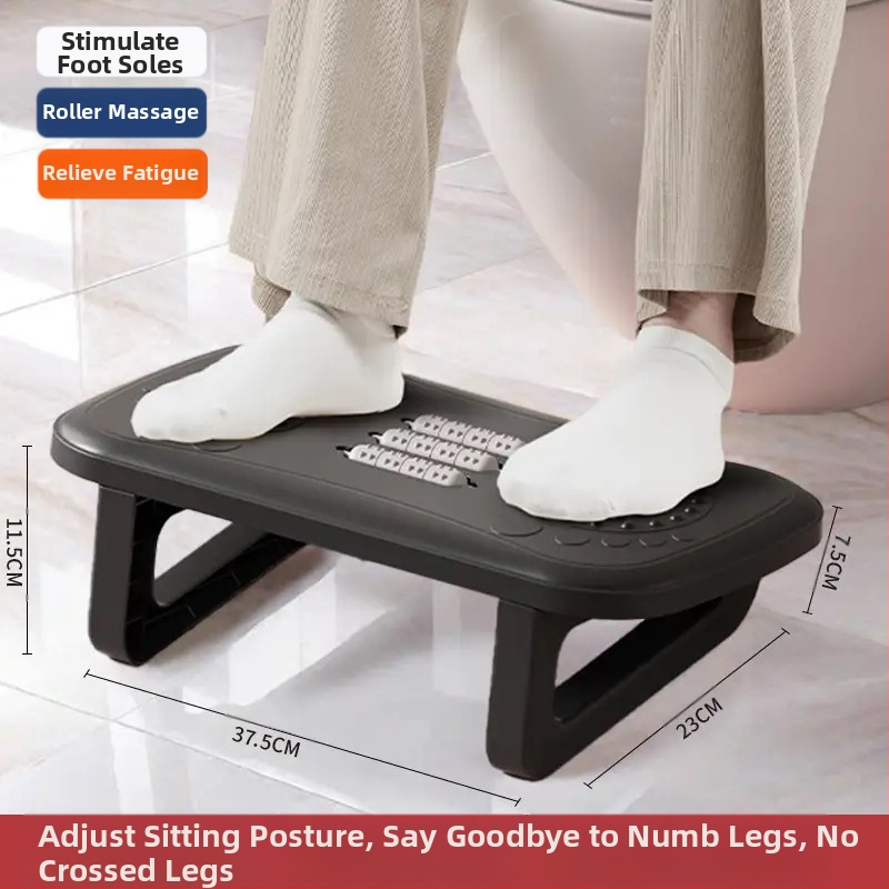 Darba galda kāju pedālis zem galda, mūsdienīgs minimālisks kāju balsts pieaugušajiem