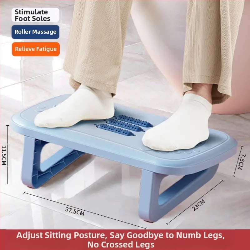 Darba galda kāju pedālis zem galda, mūsdienīgs minimālisks kāju balsts pieaugušajiem