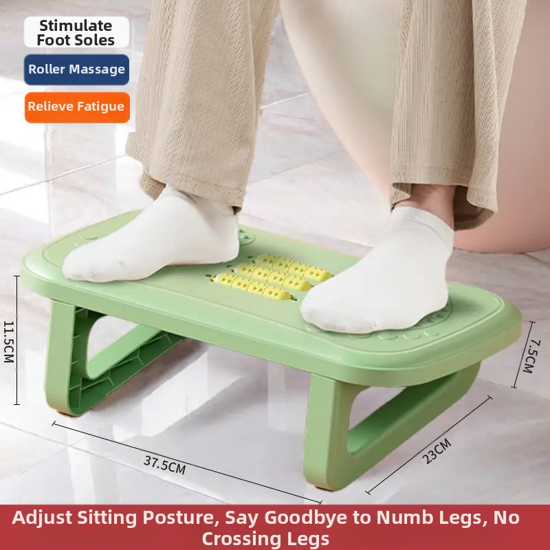 Darba galda kāju pedālis zem galda, mūsdienīgs minimālisks kāju balsts pieaugušajiem