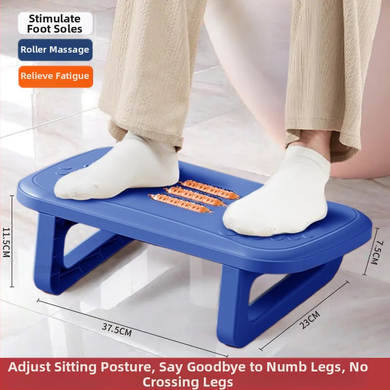 Darba galda kāju pedālis zem galda, mūsdienīgs minimālisks kāju balsts pieaugušajiem