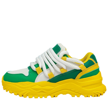 Uniszex sportcipő – koreai stílus, PU háló felsőrész, középső sarok 3–5 cm, légáteresztő, MD talp, fűzős zárás