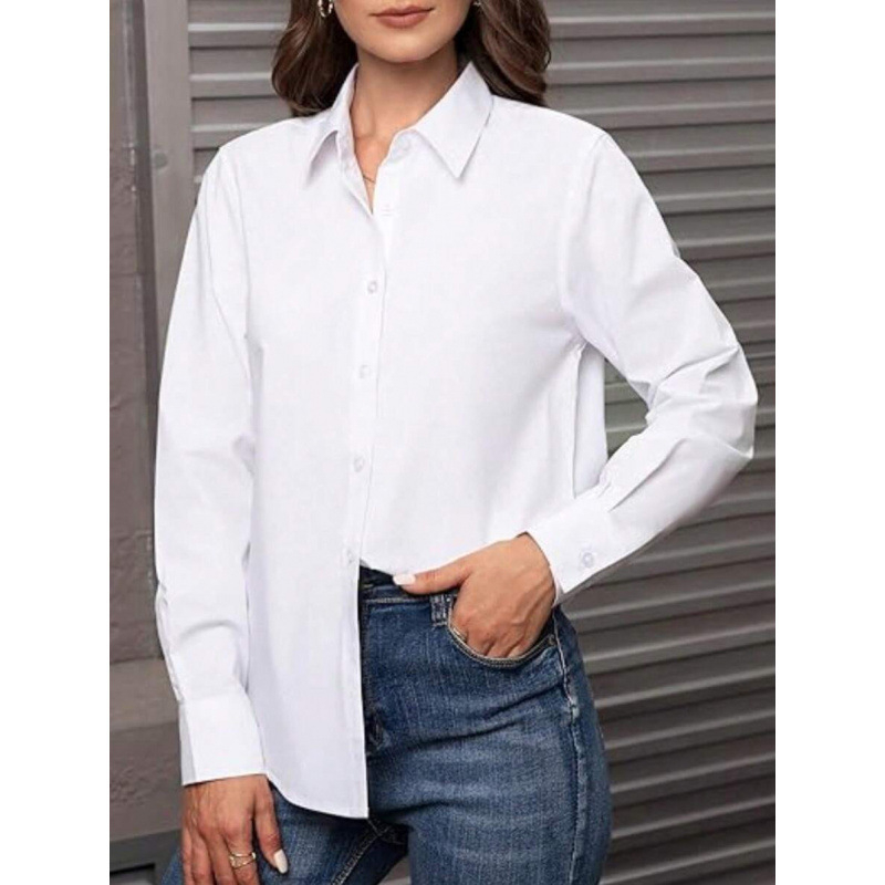 Moteriški marškiniai su sagomis, Color Blocking, platus kaklo atidarymas, 3/4 rankovės, siauras kirpimas, fleece pamušalas, linas 51–70%