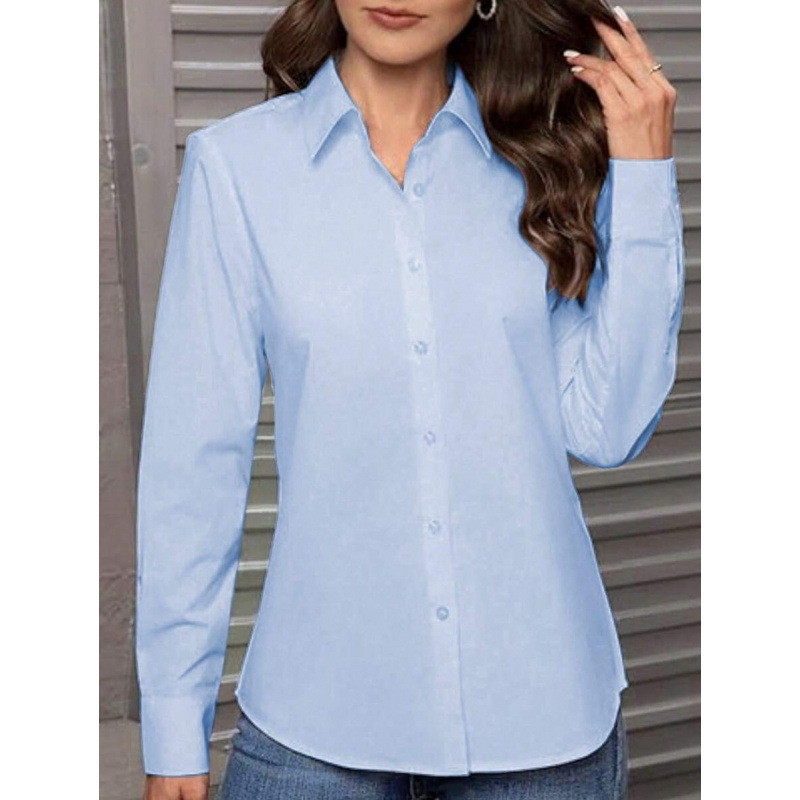 Moteriški marškiniai su sagomis, Color Blocking, platus kaklo atidarymas, 3/4 rankovės, siauras kirpimas, fleece pamušalas, linas 51–70%