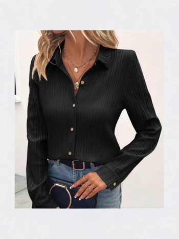 Krekli ar polo apkakli, garām piedurknēm, brīvā piegriezuma, poliestera elastāna maisījums, sprādžu aizdare