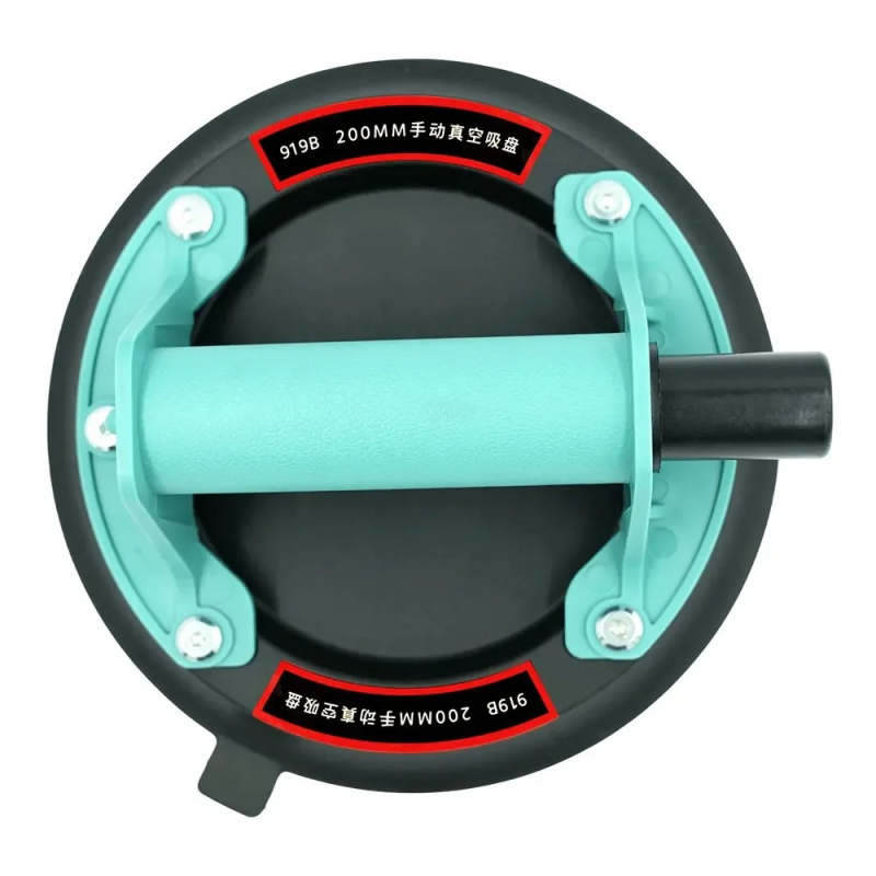 Usisna čaša za podizanje s pumpom za zrak - snažno usisavanje, automatsko dopunjavanje zraka, za podizanje stakla, keramičkih pločica i mermernih ploča