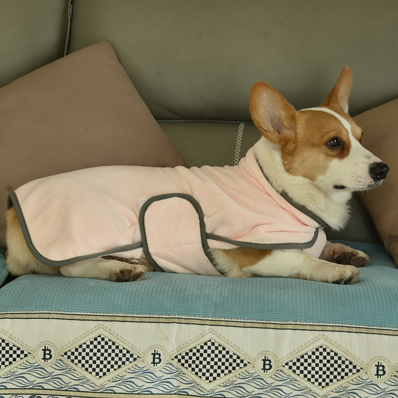 Psi ručnik za kupanje, visoka apsorpcija, mekan i izdržljiv, poliesterski