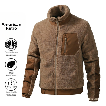 Kratka ženska fleece jakna s kapuljom, dugi rukav princeze stila, modal fleece