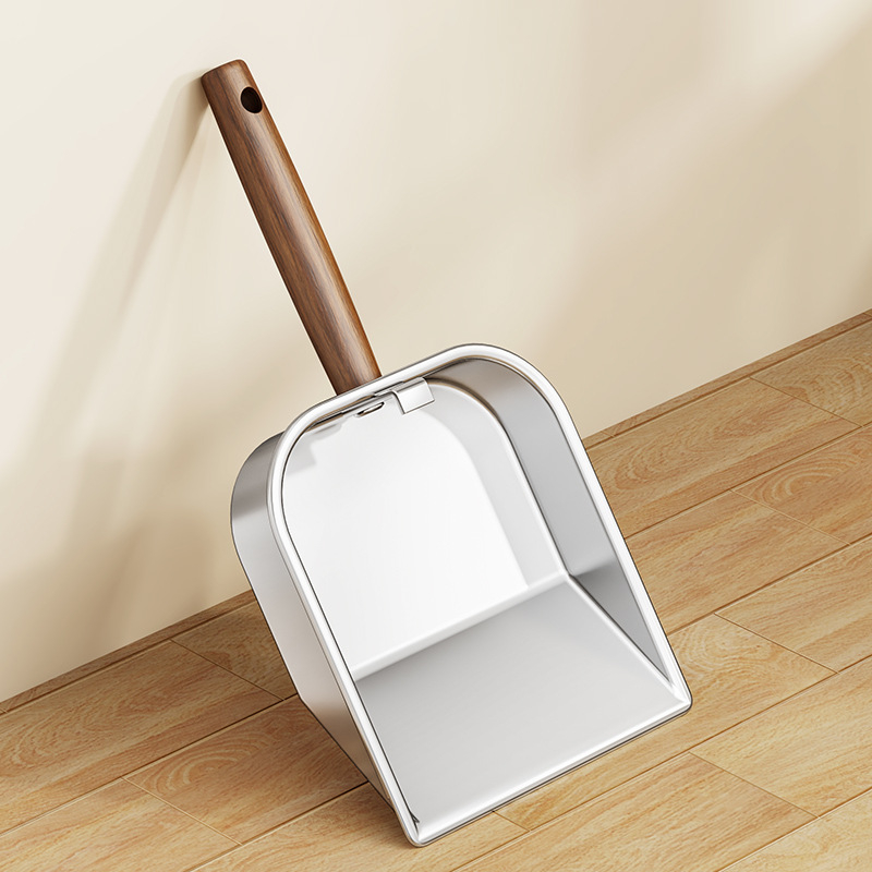 Nehrđajuća čelična lopatica za mačji toalet s nekliznim dnom, fino sito, čvrst dizajn