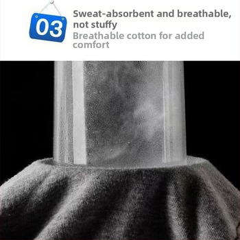 Vīriešu kokvilnas bokseršorti, antibakteriāli, elpojoši, vidējā josta, 95-100% kokvilna