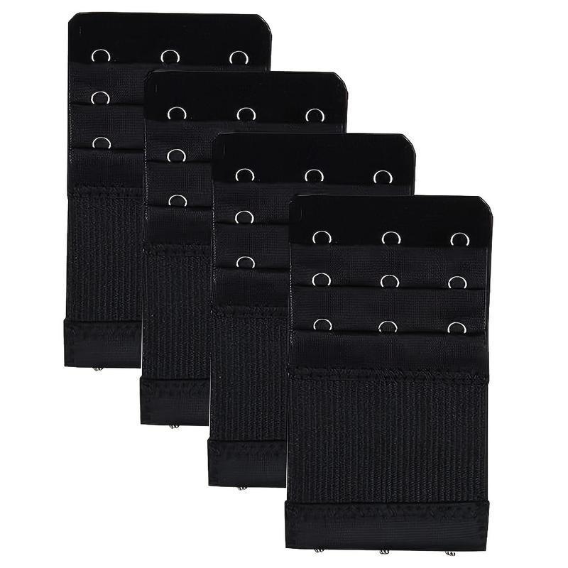 Sieviešu krūštura pagarinātājs – 4 gab., ar 3 āķiem un 3 rindām; materiāls: neaudēts audums; biezums: sabiezināts