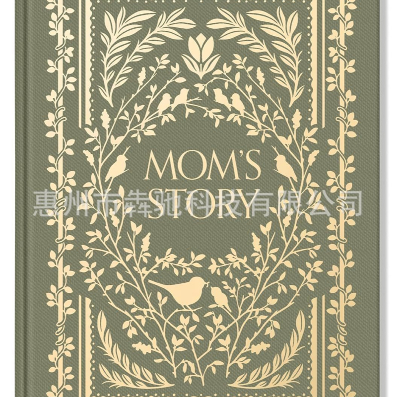 Записник за семейни спомени — носталгичен ретро стил, 112 страници, хартия 100 г/м², подвързване с листове