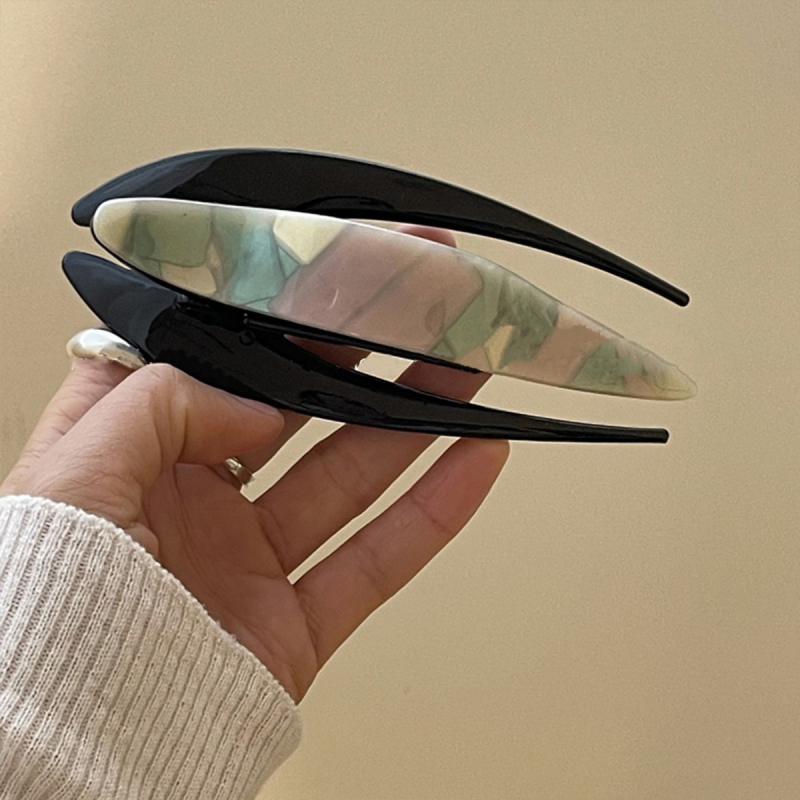 Matu klipsis sievietēm, haizivju klipsis, knaibles ar aizturēšanu, rokām darināts