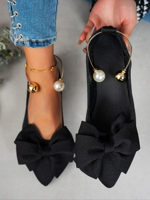 Γυναικείες φλατ με φιόγκο και λουρί στον αστράγαλο, πάνω μέρος από ραφία, με ανοιχτό δάχτυλο, άνοιξη