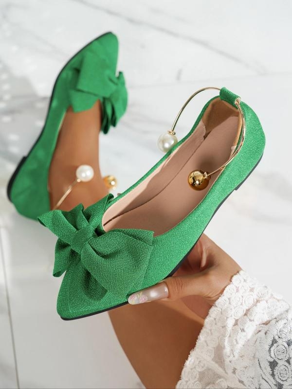 Γυναικείες φλατ με φιόγκο και λουρί στον αστράγαλο, πάνω μέρος από ραφία, με ανοιχτό δάχτυλο, άνοιξη