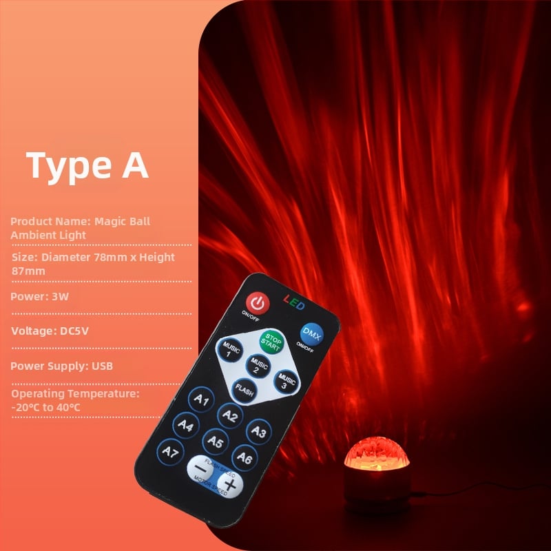 Žvaigždėtos nakties projekcinė lemputė su dinaminėmis šiaurės pašvaisėmis – vandens rašto atmosferinė lemputė poroms, sieninis montavimas, AC maitinimas