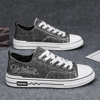 Alacsony profilú vászoncipő - Férfi mindennapi sportcipő, Modell 1, Termékkód WZ357, Vezeték nélküli szabvány: Egyéb