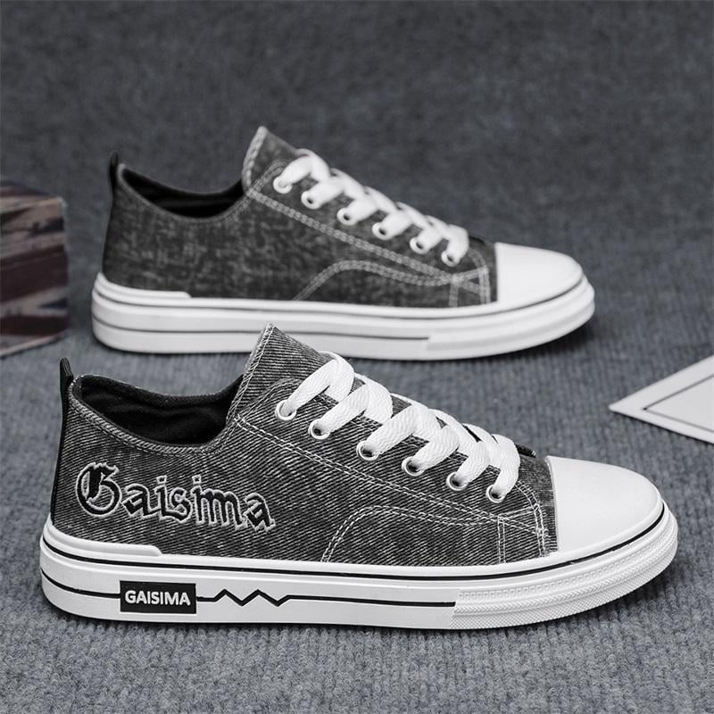 Alacsony profilú vászoncipő - Férfi mindennapi sportcipő, Modell 1, Termékkód WZ357, Vezeték nélküli szabvány: Egyéb