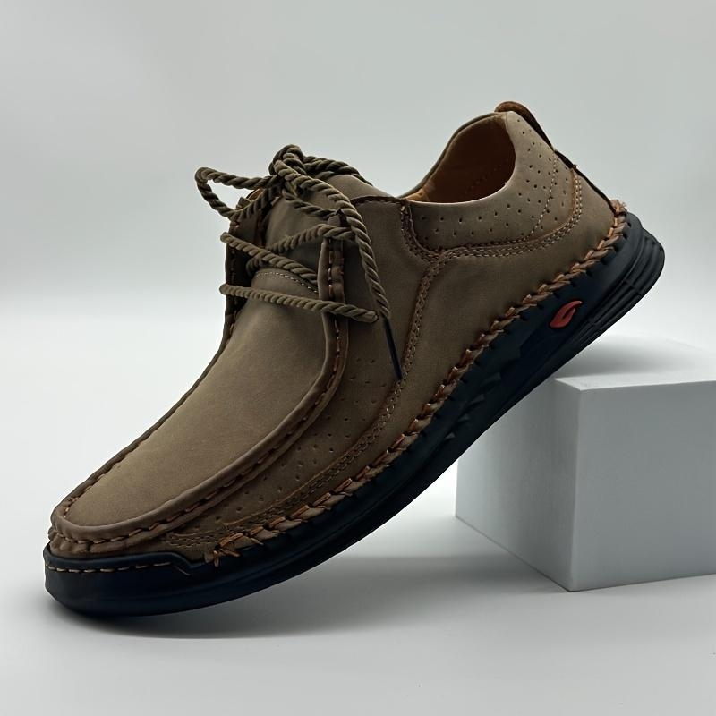 Muške denim loaferice, šiljat nos, ravna peta, casual ljetne cipele, životinjski uzorak