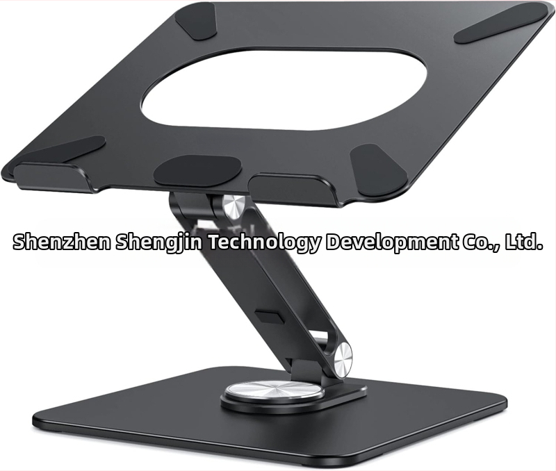 Portatīvā datora statīvs no alumīnija sakausējuma ar silikonu, saliekams, pacēlāja tips, universāls, modelis HG, dzesēšanas sistēma