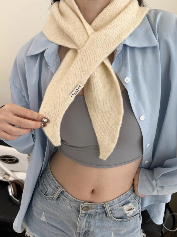 Trijstūra šalle, twill audums, siltums, ziemas sezona, A-W81702, poliestera šķiedras