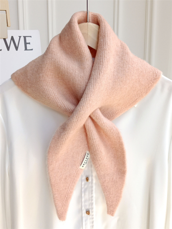 Trijstūra šalle, twill audums, siltums, ziemas sezona, A-W81702, poliestera šķiedras