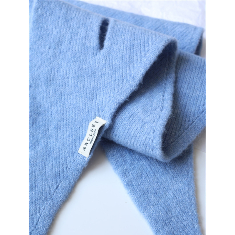 Trijstūra šalle, twill audums, siltums, ziemas sezona, A-W81702, poliestera šķiedras