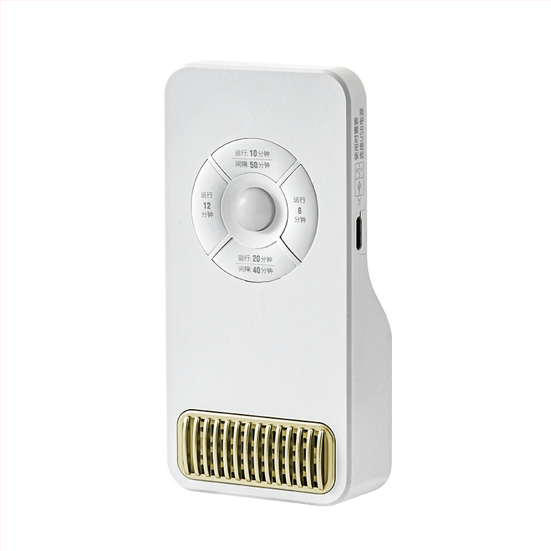 Ozónový čistič vzduchu pre domácnosť – dezodorizácia a dezinfekcia, USB napájanie, nástenná montáž, vhodný pre 21–30 m², hluk < 36 dB