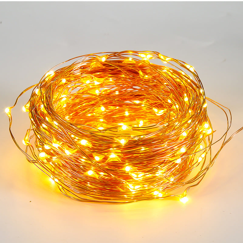 Saules LED virtene ar vara vadu ārējai lietošanai, IP66 ūdensizturīgs, automātiska ieslēgšana krēslā, vairāk nekā 36 stundas darbība, spriegums ≤36V