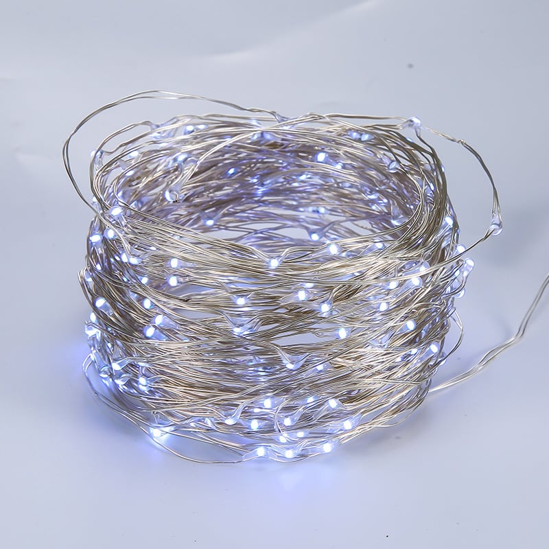 Saules LED virtene ar vara vadu ārējai lietošanai, IP66 ūdensizturīgs, automātiska ieslēgšana krēslā, vairāk nekā 36 stundas darbība, spriegums ≤36V