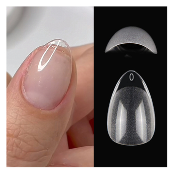 Unghii false pentru aplicare, ultra-subțiri și discrete, stil scurt, ambalate în cutie cu 120/240 de bucăți, pentru doamne