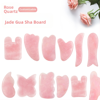 Planșetă de jad pentru relaxarea meridianelor – instrument de masaj, 90 g